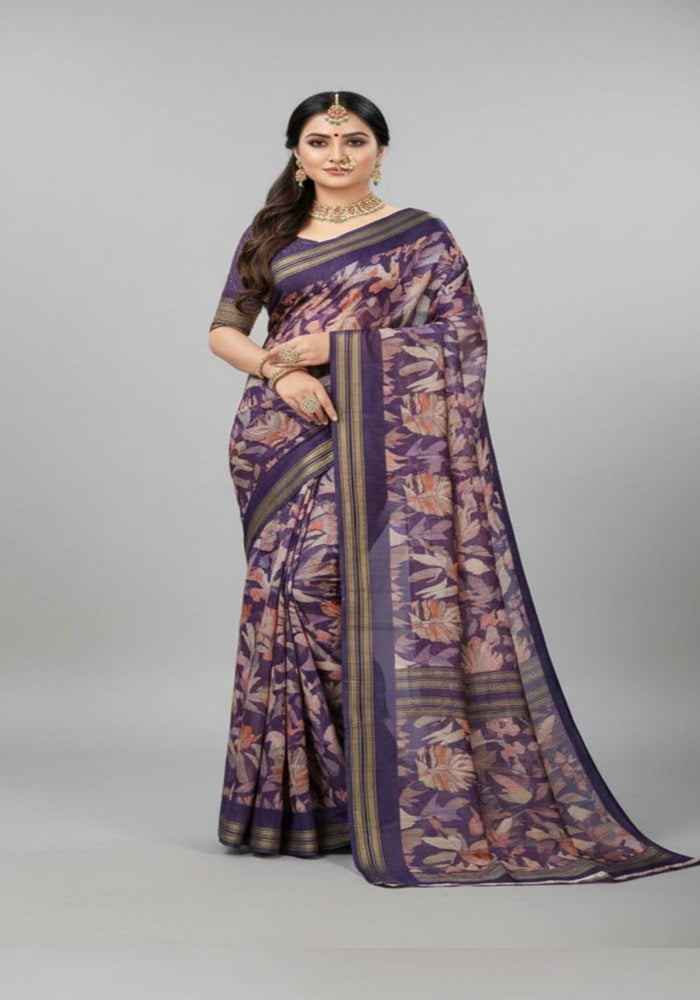 Garden Silk Saree