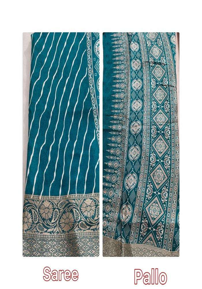 Royal Zari Chiffon Silk Saree