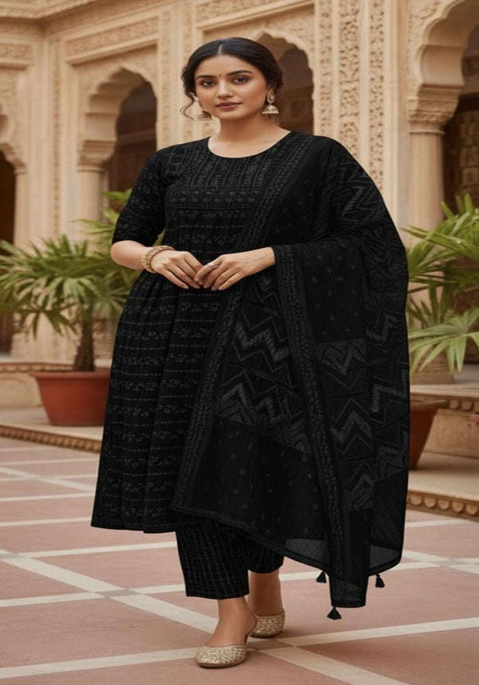 Rust & Cream Classic Printed Suit XL Red, Pink, Black, Blue